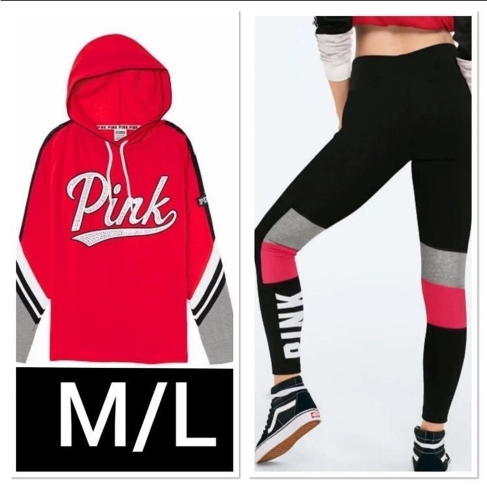 NWT VS PINK RARE M/L SET